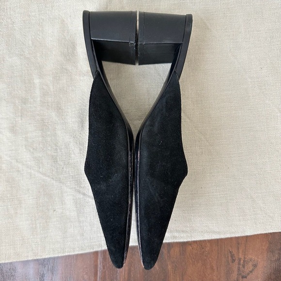 LOU Eva Mule in Black Italian Suede Leather - Picture 6 of 11